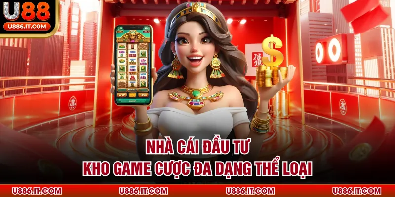 Nhà cái đầu tư kho game cược đa dạng thể loại
